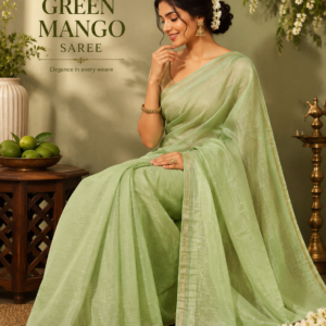 Green Mago Saree