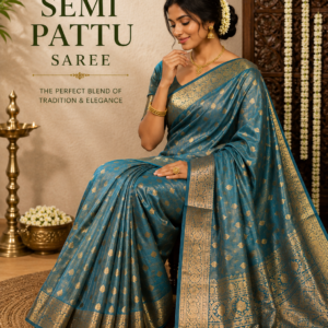 Semi pattu saree